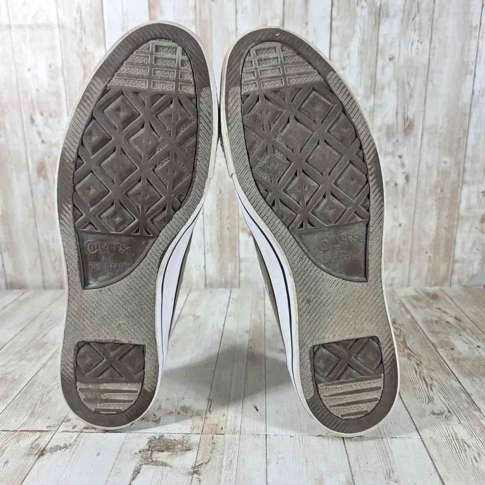 Converse Chuck Taylor All Star Low Top Olive Green Khaki Sneakers  Mens 11.5 - Picture 5 of 8